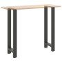 Patas de mesa de centro acero antracita 2 uds 40x(110-111) cm de , Patas para mesas - Ref: Foro24-4013350, Precio: 115,47 €, ...