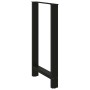 Patas de mesa de centro acero negro 2 uds 60x(100-101) cm de , Patas para mesas - Ref: Foro24-4013344, Precio: 129,77 €, Desc...