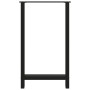 Patas de mesa de centro acero negro 2 uds 60x(100-101) cm de , Patas para mesas - Ref: Foro24-4013344, Precio: 129,77 €, Desc...