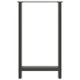 Patas de mesa de centro acero antracita 2 uds 60x(100-101) cm de , Patas para mesas - Ref: Foro24-4013346, Precio: 109,98 €, ...