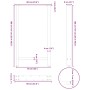 Patas de mesa de centro acero antracita 2 uds 60x(100-101) cm de , Patas para mesas - Ref: Foro24-4013346, Precio: 109,98 €, ...