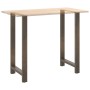Patas para mesa de centro de acero natural 2 uds 60x(110-111)cm de , Patas para mesas - Ref: Foro24-4013359, Precio: 112,84 €...