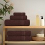 Toallas de ducha 4 uds 100% algodón marrón 70x140 cm 360 gsm de , Toallas - Ref: Foro24-136762, Precio: 37,68 €, Descuento: %