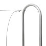 Leñero acero galvanizado 100x25x150 cm de , Bolsas y soportes de leña - Ref: Foro24-4100703, Precio: 31,79 €, Descuento: %