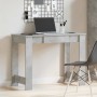Escritorio de madera contrachapada gris hormigón 100x45x75 cm de , Escritorios - Ref: Foro24-860430, Precio: 59,13 €, Descuen...