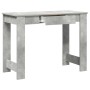 Escritorio de madera contrachapada gris hormigón 100x45x75 cm de , Escritorios - Ref: Foro24-860430, Precio: 59,13 €, Descuen...