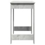 Escritorio de madera contrachapada gris hormigón 100x45x75 cm de , Escritorios - Ref: Foro24-860430, Precio: 59,13 €, Descuen...