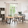 Patas para mesa comedor forma U 2uds acero negro 100x(72-73)cm de , Patas para mesas - Ref: Foro24-4012804, Precio: 88,63 €, ...