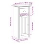 Mueble de baño BODO blanco 44x30x90 cm de , Muebles de baño - Ref: Foro24-4016857, Precio: 76,18 €, Descuento: %