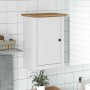 Armario de pared para baño BODO blanco y marrón 44x30x60 cm de , Muebles de baño - Ref: Foro24-4016855, Precio: 59,00 €, Desc...