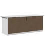 Banco de recibidor BODO blanco 114x40x45 cm de , Bancos para recibidores y almacenamiento - Ref: Foro24-4016869, Precio: 124,...