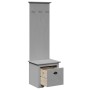 Mueble de entrada con ganchos BODO gris 50x40x157 cm de , Bancos para recibidores y almacenamiento - Ref: Foro24-4016874, Pre...