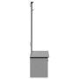 Mueble de entrada con ganchos BODO gris 50x40x157 cm de , Bancos para recibidores y almacenamiento - Ref: Foro24-4016874, Pre...