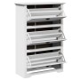 Zapatero BODO blanco 80x35x118 cm de , Zapateros y organizadores de calzado - Ref: Foro24-4016881, Precio: 162,52 €, Descuent...