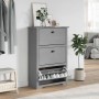 Zapatero BODO gris 80x35x118 cm de , Zapateros y organizadores de calzado - Ref: Foro24-4016883, Precio: 161,93 €, Descuento: %