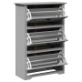 Zapatero BODO gris 80x35x118 cm de , Zapateros y organizadores de calzado - Ref: Foro24-4016883, Precio: 161,93 €, Descuento: %