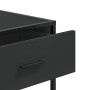 Mesa consola de madera contrachapada negro 90x35x80 cm de , Mesas auxiliares - Ref: Foro24-849174, Precio: 79,93 €, Descuento: %
