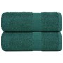 Toallas de visita 2 uds verde 30x50 cm 360 gsm 100% algodón de , Toallas - Ref: Foro24-136851, Precio: 12,22 €, Descuento: %