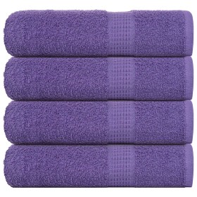 Toallas de mano 4 piezas púrpura 50x100 cm 360 gsm 100% algodón de , Toallas - Ref: Foro24-136879, Precio: 28,21 €, Descuento: %