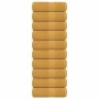 Toallas invitados 10 uds 100% algodón oro 30x50 cm 360 gsm de , Toallas - Ref: Foro24-136805, Precio: 23,10 €, Descuento: %