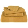 Toallas invitados 10 uds 100% algodón oro 30x50 cm 360 gsm de , Toallas - Ref: Foro24-136805, Precio: 23,10 €, Descuento: %