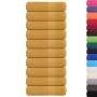 Toallas de ducha 10 uds 100% algodón oro 70x140 cm 360 gsm de , Toallas - Ref: Foro24-136811, Precio: 87,31 €, Descuento: %