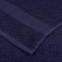 Toallas 4 uds 100% algodón azul marino 100x200 cm 600 gsm de , Toallas - Ref: Foro24-136795, Precio: 63,46 €, Descuento: %