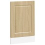 Panel para lavavajillas Porto madera contrachapada roble sonoma de , Armarios de cocina - Ref: Foro24-854130, Precio: 24,84 €...