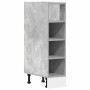 Armario debajo fregadero madera contrachapada gris de , Armarios de cocina - Ref: Foro24-854187, Precio: 49,54 €, Descuento: %