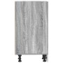 Armario bajo de madera de ingeniería gris sonoma 30x44,5x81,5cm de , Armarios de cocina - Ref: Foro24-854198, Precio: 57,14 €...