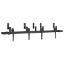 Kit de herrajes para puertas correderas acero negro 152,5 cm de , Artículos para puertas - Ref: Foro24-3295725, Precio: 124,7...