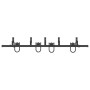 Kit de herrajes para puertas correderas acero negro 200 cm de , Artículos para puertas - Ref: Foro24-3295738, Precio: 106,43 ...