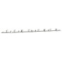 Kit de herrajes para puerta corredera 366 cm acero plateado de , Artículos para puertas - Ref: Foro24-3295767, Precio: 501,97...