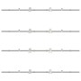 Kit de herrajes para puerta corredera 366 cm acero plateado de , Artículos para puertas - Ref: Foro24-3295767, Precio: 501,97...