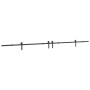 Kit de herrajes para puertas correderas acero negro 400 cm de , Artículos para puertas - Ref: Foro24-3295778, Precio: 119,46 ...