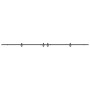 Kit de herrajes para puertas correderas acero negro 427 cm de , Artículos para puertas - Ref: Foro24-3295792, Precio: 148,44 ...