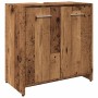Armario para lavabo de baño madera ingeniería envejecida de , Muebles de baño - Ref: Foro24-856039, Precio: 49,37 €, Descuent...