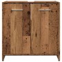 Armario para lavabo de baño madera ingeniería envejecida de , Muebles de baño - Ref: Foro24-856039, Precio: 49,37 €, Descuent...