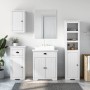 Juego de muebles de baño BODO 4 pzas madera maciza pino blanco de , Muebles de baño - Ref: Foro24-3307650, Precio: 359,04 €, ...