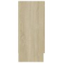 Vitrina de madera contrachapada color roble 120x30,5x70 cm de vidaXL, Aparadores - Ref: Foro24-802789, Precio: 95,63 €, Descu...