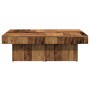Mesa de centro madera de ingeniería envejecida 90x90x28 cm de , Mesas de centro - Ref: Foro24-856554, Precio: 113,26 €, Descu...