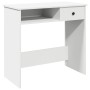 Escritorio de madera contrachapada blanco 80x40x75 cm de , Escritorios - Ref: Foro24-860472, Precio: 72,96 €, Descuento: %