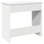 Escritorio de madera contrachapada blanco 80x40x75 cm de , Escritorios - Ref: Foro24-860472, Precio: 72,96 €, Descuento: %
