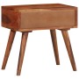 Mesa auxiliar madera maciza acacia 45x30x45 cm de , Mesas auxiliares - Ref: Foro24-4102371, Precio: 98,51 €, Descuento: %