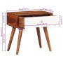 Mesa auxiliar madera maciza acacia 45x30x45 cm de , Mesas auxiliares - Ref: Foro24-4102371, Precio: 98,51 €, Descuento: %