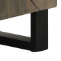 Mueble de TV madera maciza de mango negro 105x33x46 cm de , Almacenamiento para CD y DVD - Ref: Foro24-4017684, Precio: 103,0...