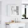 Armario de pared para cocina con puerta de cristal Porto blanco de , Armarios de cocina - Ref: Foro24-854147, Precio: 71,00 €...