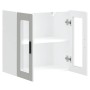 Armario de pared para cocina con puerta de cristal Porto blanco de , Armarios de cocina - Ref: Foro24-854147, Precio: 71,00 €...