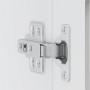 Armario de pared para cocina con puerta de cristal Porto blanco de , Armarios de cocina - Ref: Foro24-854147, Precio: 71,00 €...