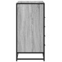 Cajonera de madera contrachapada gris sonoma 70x41x83,5 cm de , Cajoneras - Ref: Foro24-849092, Precio: 127,53 €, Descuento: %